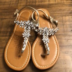 Ladies bling sandals